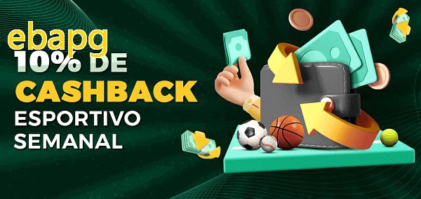 10% de bônus de cashback na ebapg